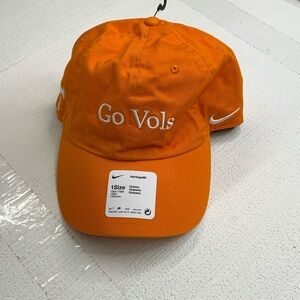 Nike Bright Orange Cap with Embroidery